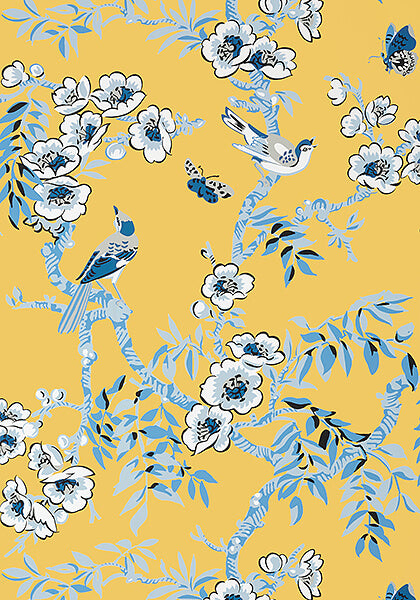 Thibaut Eden Yukio Wallpaper - SAMPLE – US Wall Decor