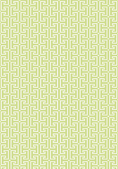 Thibaut Eden T-Square Wallpaper - Light Green