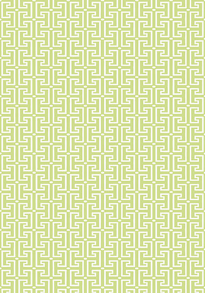 Thibaut Eden T-Square Wallpaper - Light Green