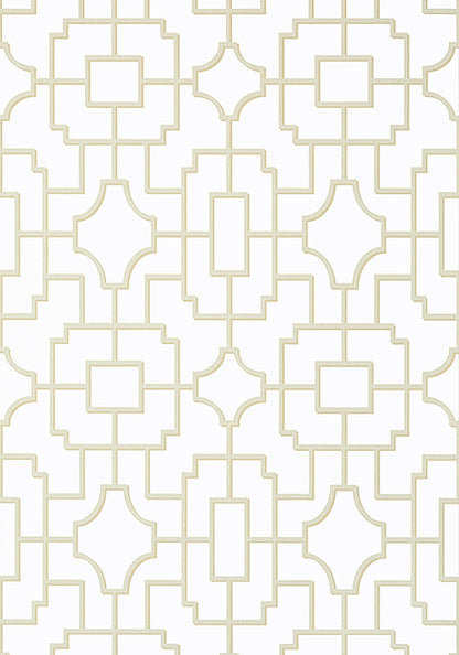 Thibaut Eden Fretwork Wallpaper - SAMPLE