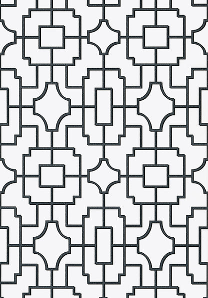 Thibaut Eden Fretwork Wallpaper - SAMPLE