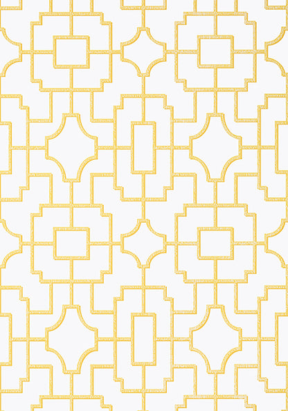 Thibaut Eden Fretwork Wallpaper - SAMPLE