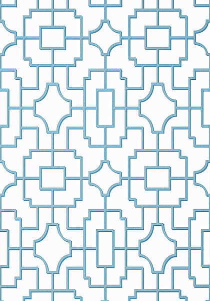 Thibaut Eden Fretwork Wallpaper - SAMPLE