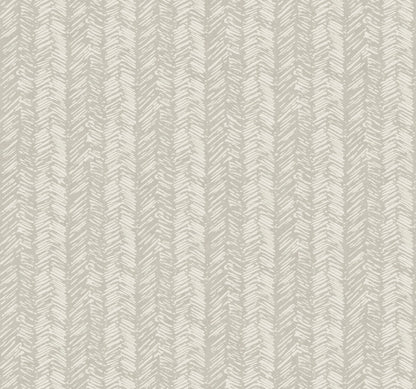 Handpainted Traditionals Fractured Herringbone Wallpaper - SAMPLE