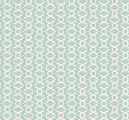 Handpainted Traditionals Canyon Weave Wallpaper - Green