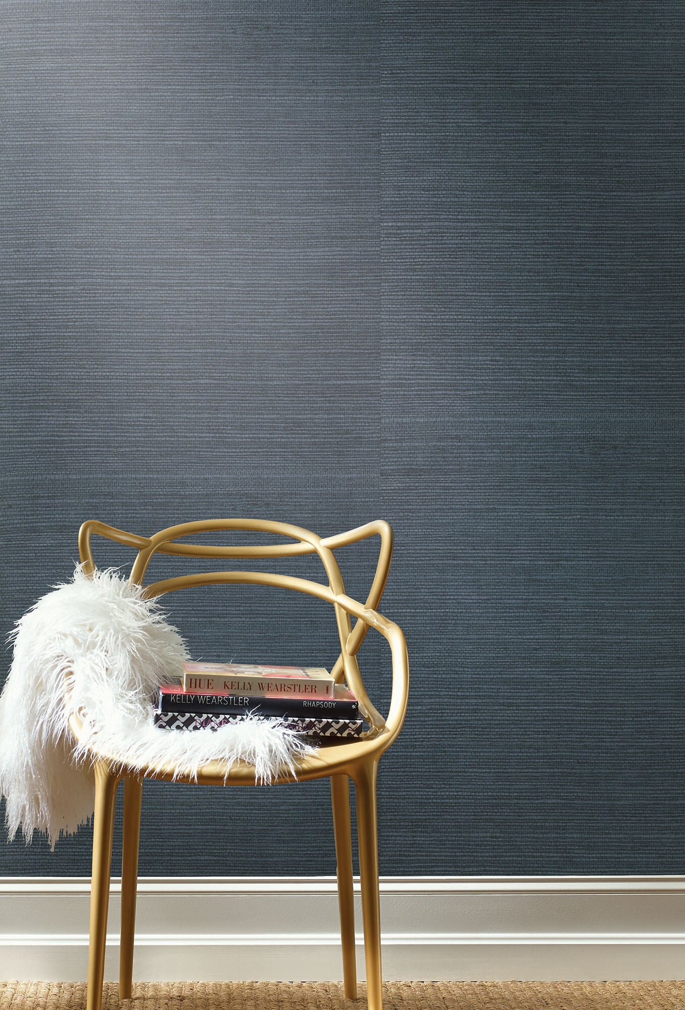 Grasscloth Wallpaper in the Dining Room  Chrissy Marie Blog