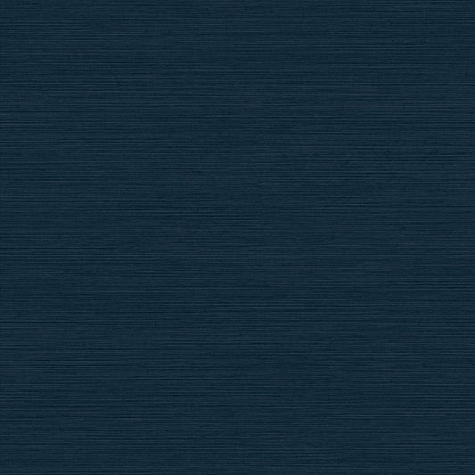 Dazzling Dimensions Shining Sisal Faux Grasscloth Wallpaper - Blue