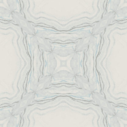 Y6230604 Stone Kaleidoscope Wallpaper Antonina Vella Blue