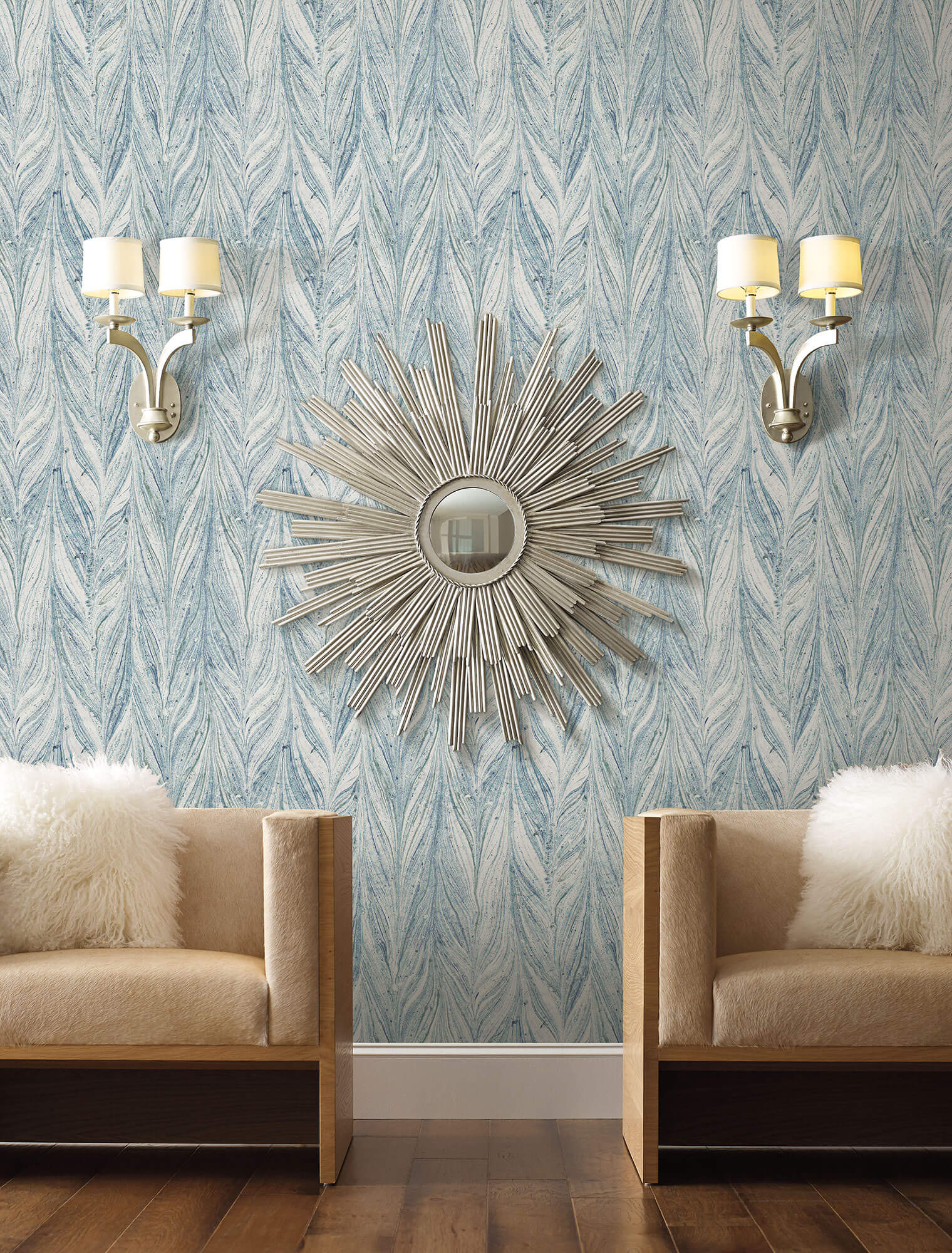 Antonina Vella Wallpaper  Transitional  Living Room  Other  by York  Wallcoverings Factory Store  Houzz