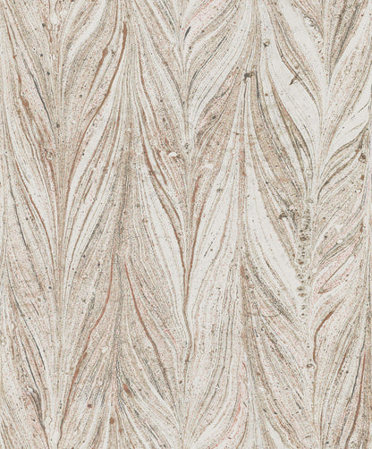 Y6230805 Ebru Marble Wallpaper by Antonina Vella Sienna Beige