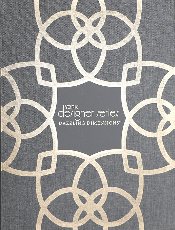 Dazzling Dimensions Serendipity Wallpaper - Gray & Brown