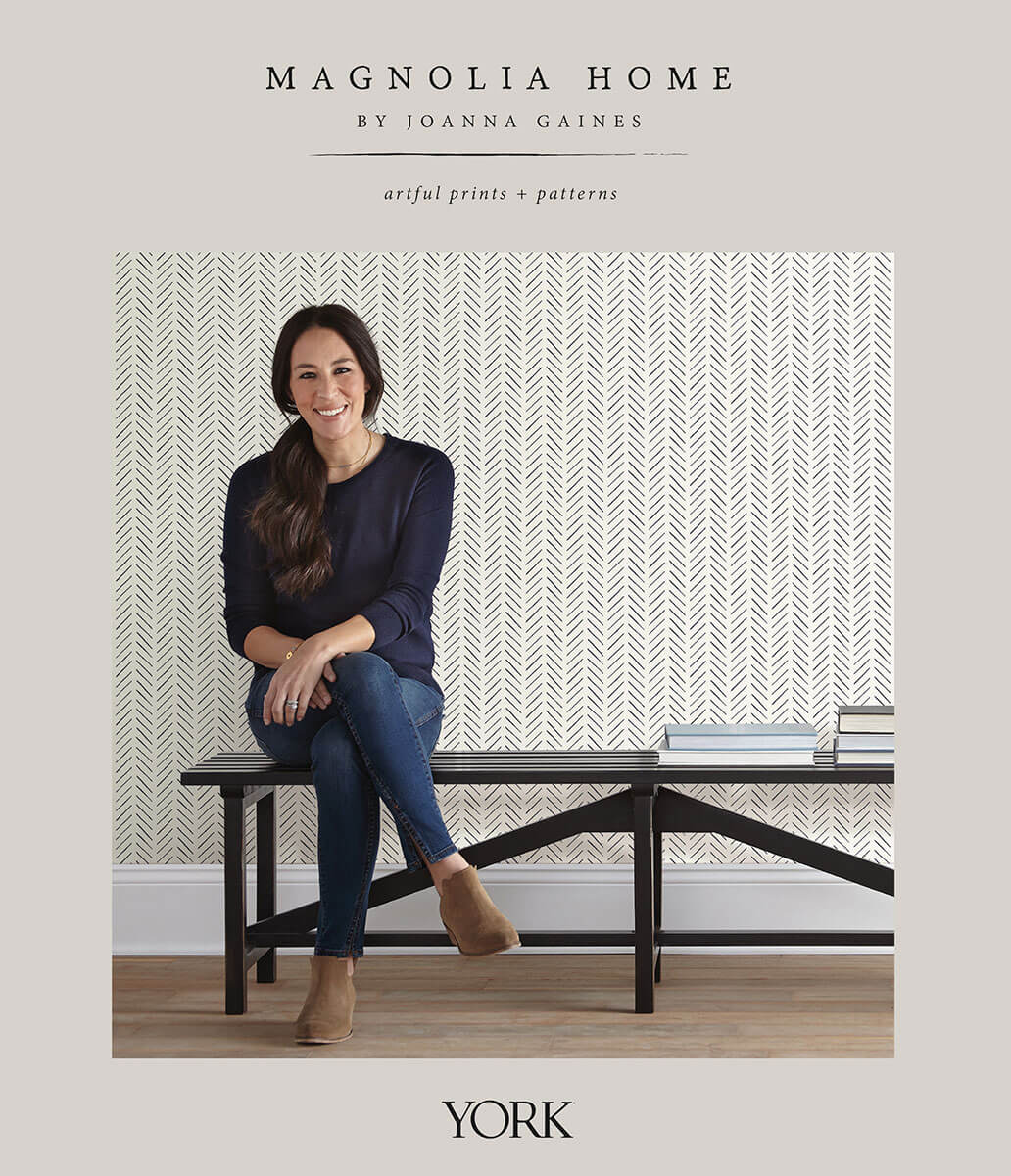 Joanna Gaines transformed a dining room with this wallpaper | Homes &  Gardens