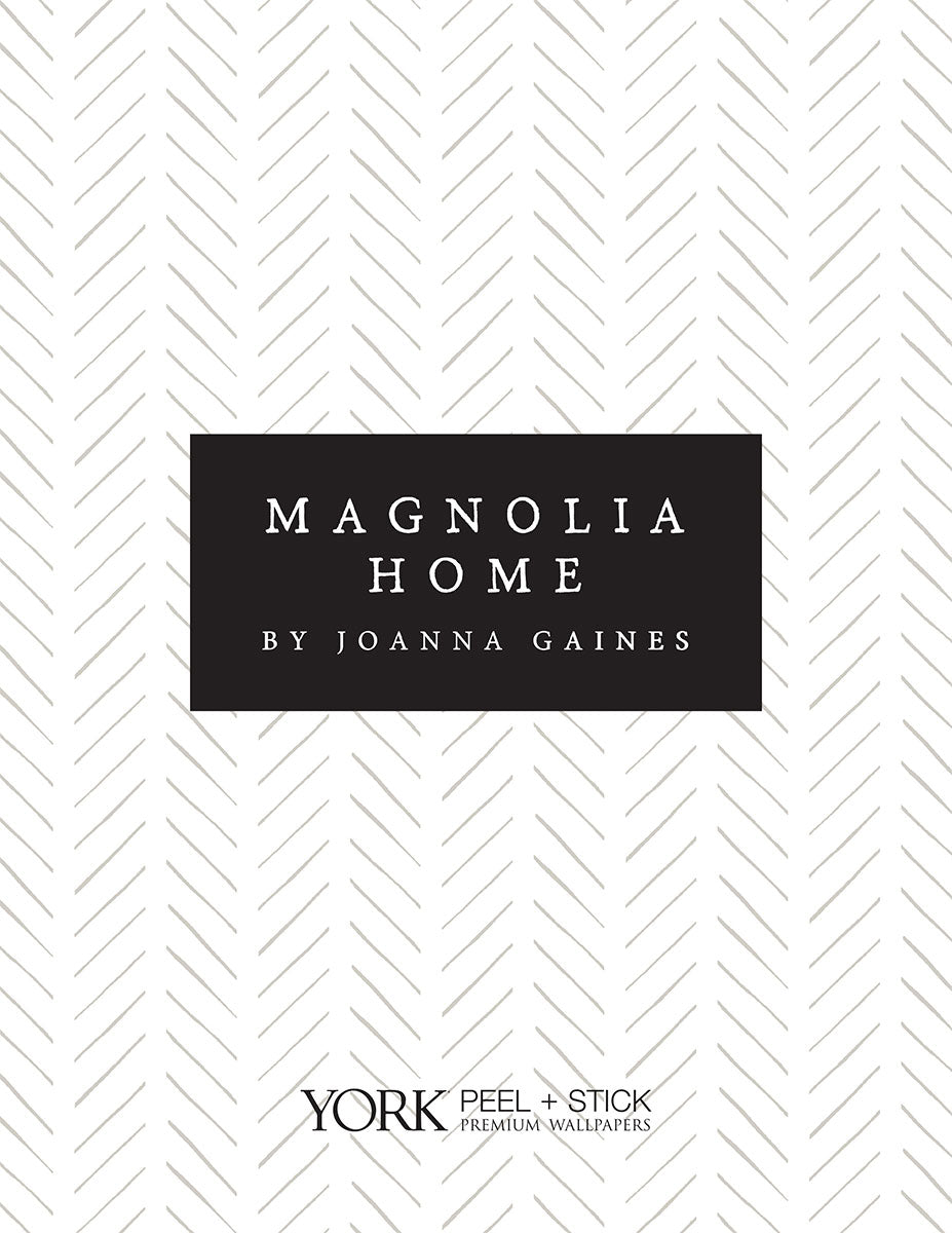 Magnolia Home Crafted Editorial Peel & Stick Wallpaper - Black & Gold