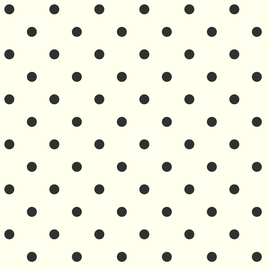AB1926MH Magnolia Home Black Dots Wallpaper