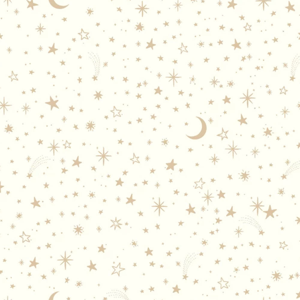 Twinkle Little Star Gold Peel and Stick Wallpaper - SAMPLE