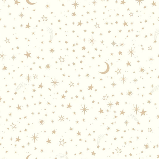 Twinkle Little Star Gold Peel and Stick Wallpaper - SAMPLE